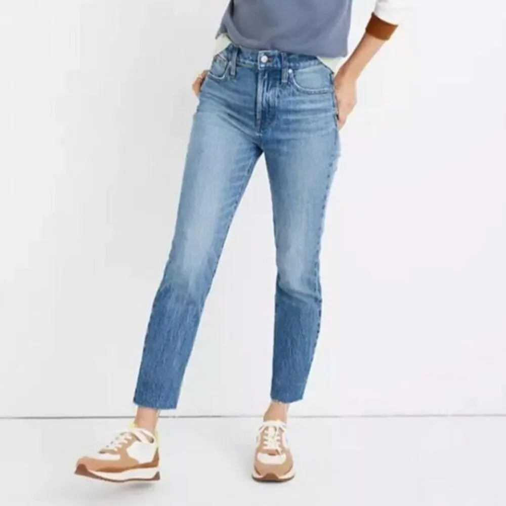 NEW Madewell Perfect Vintage Jean Enmore Wash Raw-Hem
